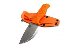 Benchmade Knives Steep Country Orange Fixed Blade Knife 15006 S30V Stainless