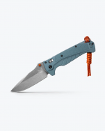Benchmade Knives Adira 18060 Blue Grivory CPM MagnaCut Stainless Pocket Knife