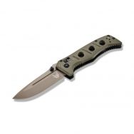 Benchmade Knives Mini Adamas 273FE-2 CPM CruWear Steel Olive Drab G10