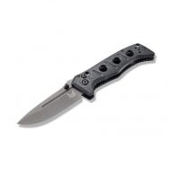 Benchmade Knives Mini Adamas 273GY-1 CPM CruWear Steel Black G10