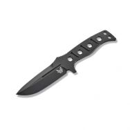 Benchmade Knives Adamas Fixed Blade Knife 375BK-1 Cobalt Black CPM-CruWear Steel