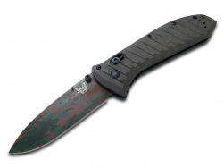 Benchmade Knives Presidio 2 570CAMO-2601 Green Micarta CPM-S30V Stainless Knife