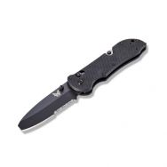 Benchmade Knives Triage 916SBK Rescue Black N680 Stainless Steel Black G10