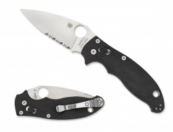 Spyderco Knives Manix 2 C101GPS2 Black G10 S30V Stainless Pocket Knife