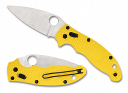 Spyderco Knives Manix 2 Salt Lightweight C101PYL2 Yellow Magnacut Pocket Knife
