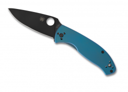 Spyderco Tenacious Frame Lock C122TIBLBKP Titanium 8Cr13MoV Steel Pocket Knife