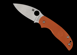 Spyderco Knives Sage 5 C123BORP Orange FRN REX 121 Steel Pocket Knife