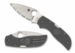 Spyderco Knives Chaparral C152SGY Gray FRN CTS-XHP Stainless Pocket Knife
