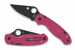 Spyderco Knives Para 3 Lightweight C223PPNBK Pink FRN Black BD1N Pocket Knife