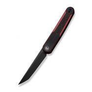 Civivi Knives KwaiQ C23015-1 Burgundy Black G10 Nitro-V Pocket Knife