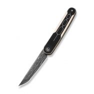 Civivi Knives KwaiQ C23015-DS1 White White Black G10 Damascus Steel Pocket Knife