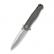 Civivi Knives RS71 C23025-1 Black White G10 Nitro-V Stainless Pocket Knife