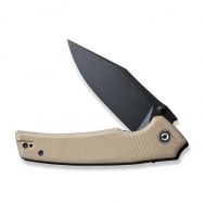 Civivi Knives Tranquil C23027-3 Liner Lock Tan G10 14C28N Stainless Pocket Knife