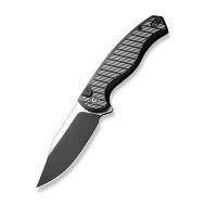 CIVIVI Knives Stormhowl C23040B-1 Button Lock Black Aluminum NitroV Pocket Knife