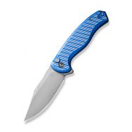 CIVIVI Knives Stormhowl C23040B-2 Button Lock Blue Aluminum Nitro-V Pocket Knife