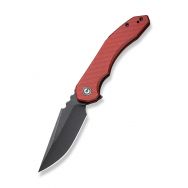 Civivi Knives Bluetick C23050-2 Burgundy G10 Black 14C28N Steel Pocket Knife