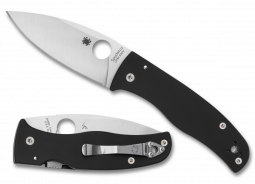 Spyderco Knives Bodacious C263GP CPM-S30V Stainless Steel Black G10 Pocket Knife