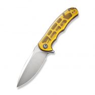 Civivi Praxis C803L Liner Lock Polished Ultem 9Cr18MoV Stainless Pocket Knife