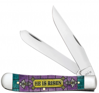 Case xx Knives 2023 Easter Color-wash Trapper 1/350 Stainless 10622 Pocket Knife