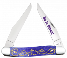 Case xx Knives Muskrat Easter Ultra Violet Bone 10639 Stainless Pocket Knife