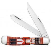 Case xx Knives Trapper Christmas Nutcracker 13368 Stainless Pocket Knife