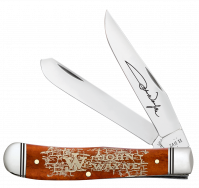 Case xx Knives Trapper John Wayne Chestnut Bone Stainless Pocket Knife