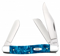 Case xx Knives Stockman Teal Swirl Kirinite 12291 Stainless Pocket Knife