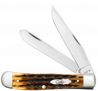 Case xx Knives Trapper Kinfolks Jig Molasses Bone 12770 Stainless Pocket Knife