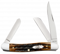 Case xx KnivesMed Stockman Kinfolks Molasses Bone 12772 Stainless Pocket Knife