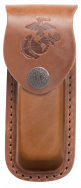 CASE XX Knives U.S. Marines Edition Brown Leather 13210 Belt Sheath