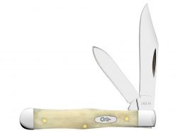Case xx Knives Swell Center Jack 22694 Natural Bone Stainless Pocket Knife