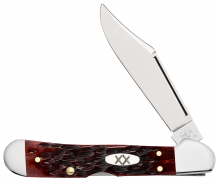 Case xx Knives Mini Copperlock 25134 Jig Mahogany Bone Carbon Steel Pocket Knife