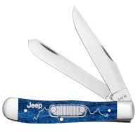 Case xx Knives Trapper Jeep Navy Blue Bone 27023 Stainless Knife