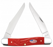 Case xx Knives Muskrat Rough Red Stars Stripes 30693 Stainless Pocket Knife