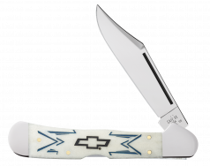 Case xx Knives Copperlock Chevrolet Natural Bone 33722 Stainless Knife