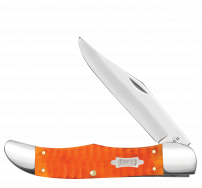 Case xx Knives Folding Hunter Gator Persimmon Orange 38073 Carbon Steel Knife