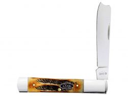 Case xx Knives Single-blade Razor Jack 6.5 BoneStag 39875 Stainless Pocket Knife
