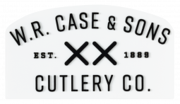CASE XX Knives Black & White Rubber 50261 Velcro Patch