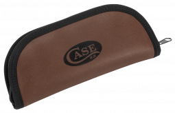 CASE XX Knives Taco-Style Dark Brown Leather 50282 Storage Pouch