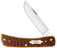 Case xx Sodbuster Jr 52829 Corn Cob Jigged Antique Bone Stainless Pocket Knife
