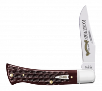 Case xx Knives Axe Handle Corn Cob Jig Mahogany Bone 55237 Stainless Knife