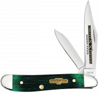 Case xx Knives Peanut Limited Series Bermuda Green Bone 61873 Stainless Knife