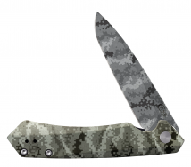 Case xx Knives Shot Show Kinzua 64635 OD Green Camo Aluminum S35VN Pocket Knife