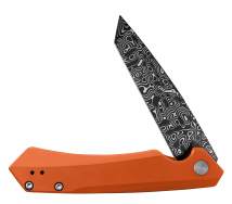 Case xx Knives Shot Show Kinzua 64644 Orange Aluminum DLC S35VN Pocket Knife