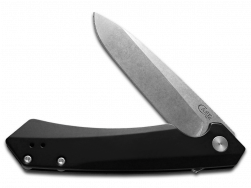 Case xx Knives Kinzua Frame Lock 64672 Black Aluminum CPM20CV Steel Pocket Knife