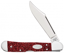 Case xx Knives Red Ruby Stardust Mini Copperlock Stainless 67003 Pocket Knife