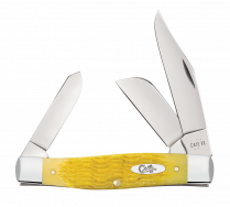 Case xx Knives Large Stockman Platts Jig Yellow Bone 75311 Stainless Knife