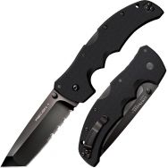 Cold Steel Knives Recon 1 Lockback 27BTH Black G10 S35VN Pocket Knife