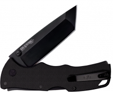 Cold Steel Knives Verdict Lockback FL-C3T10A Black AUS-10 Tanto G10 Pocket Knife