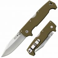 Cold Steel Knives SR1 Lockback 62L CPM S35VN Stainless Steel OD Green G10
